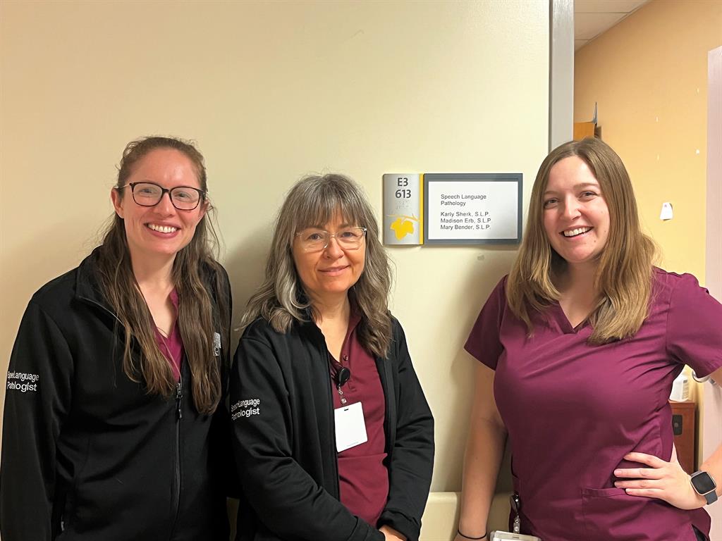 Karly, Mary and Madi Speech Language Pathologists